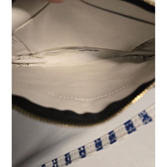 Scout Navy & White Striped Crossbody Bag With Mini Pouch coin purse - Picture 4 of 9